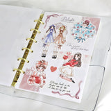 Mind Wave Amie Stickers: Girly Girl