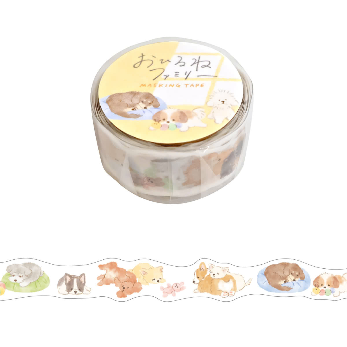 Mind Wave Masking Tape - Dogs