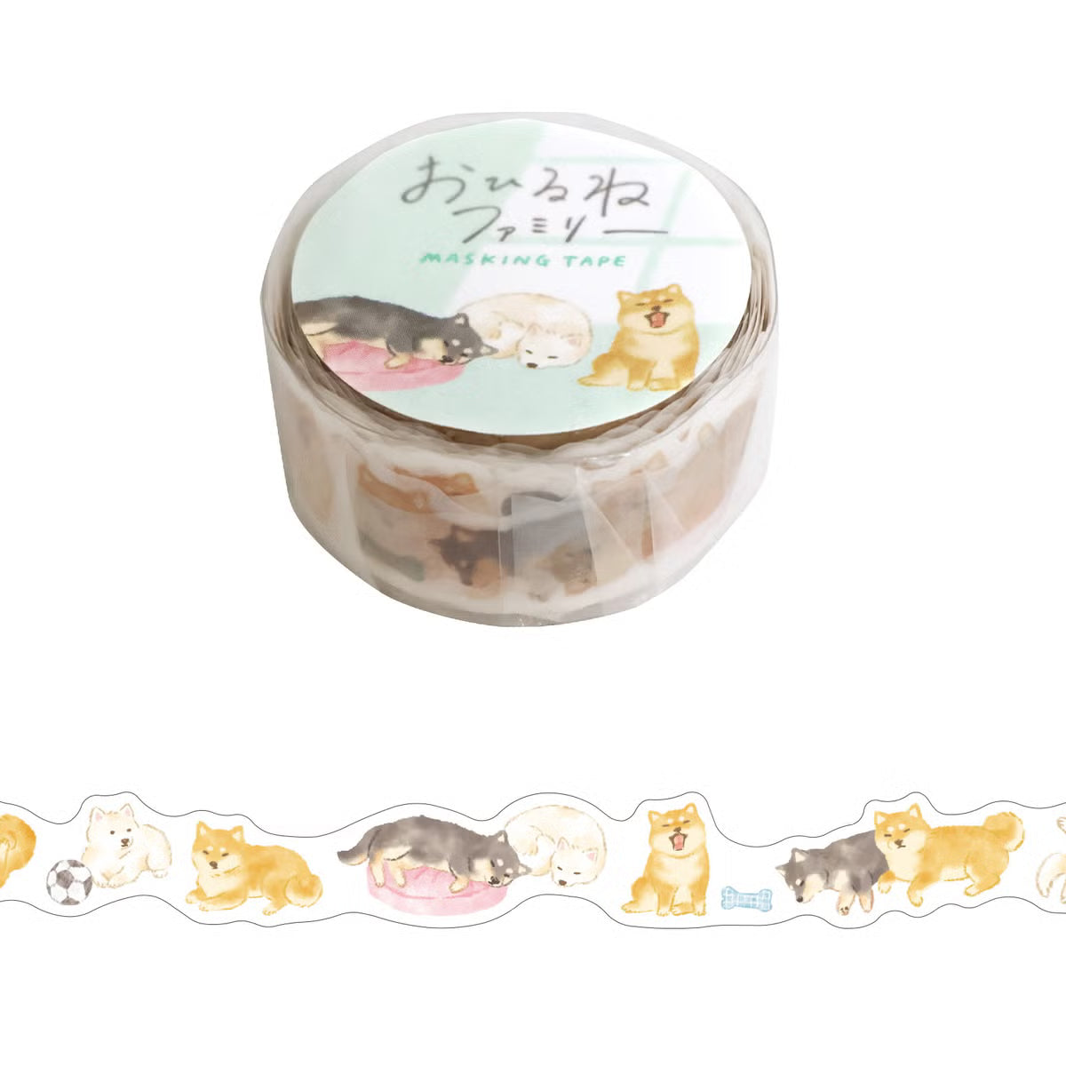 Mind Wave Masking Tape - Shiba Inu