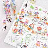 bande Roll Stickers - Cat Party