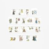 bande Roll Stickers - Doing Laundry Together