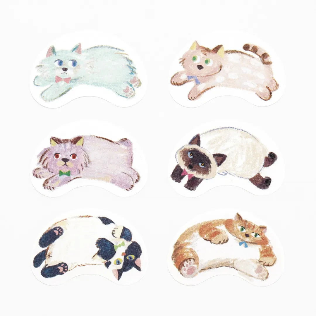 bande Roll Stickers - Running Cats