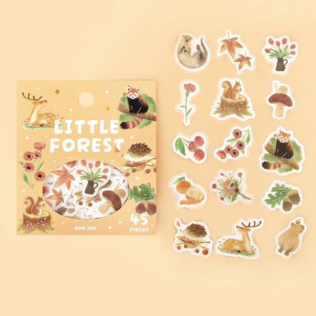 BGM Flake Seal - Little Forest (Yellow)