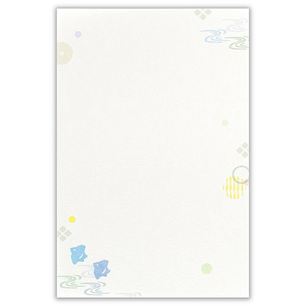 NB Co., Ltd. Washi Writing Paper (A5) - Cat & Temari