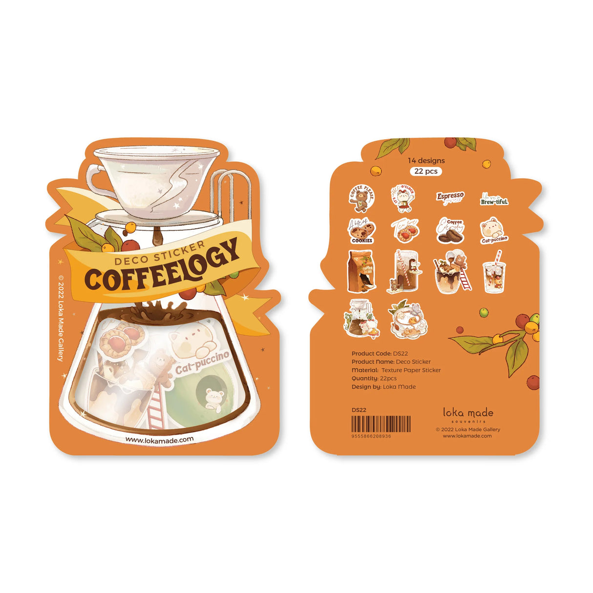 Loka Made Deco Sticker - Coffeelogy