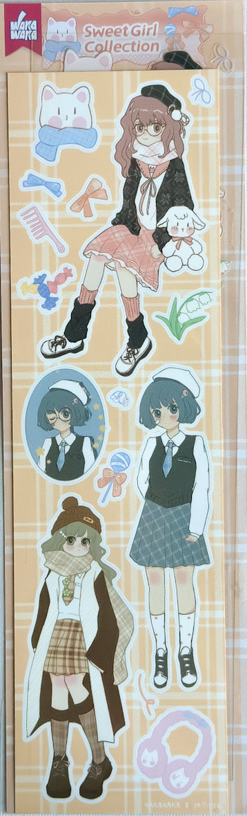 Sticker Sheet Set - Caramel Pudding