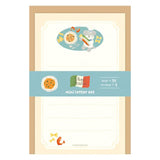 Furukawashiko Mini Letter Set - Pasta Doggie