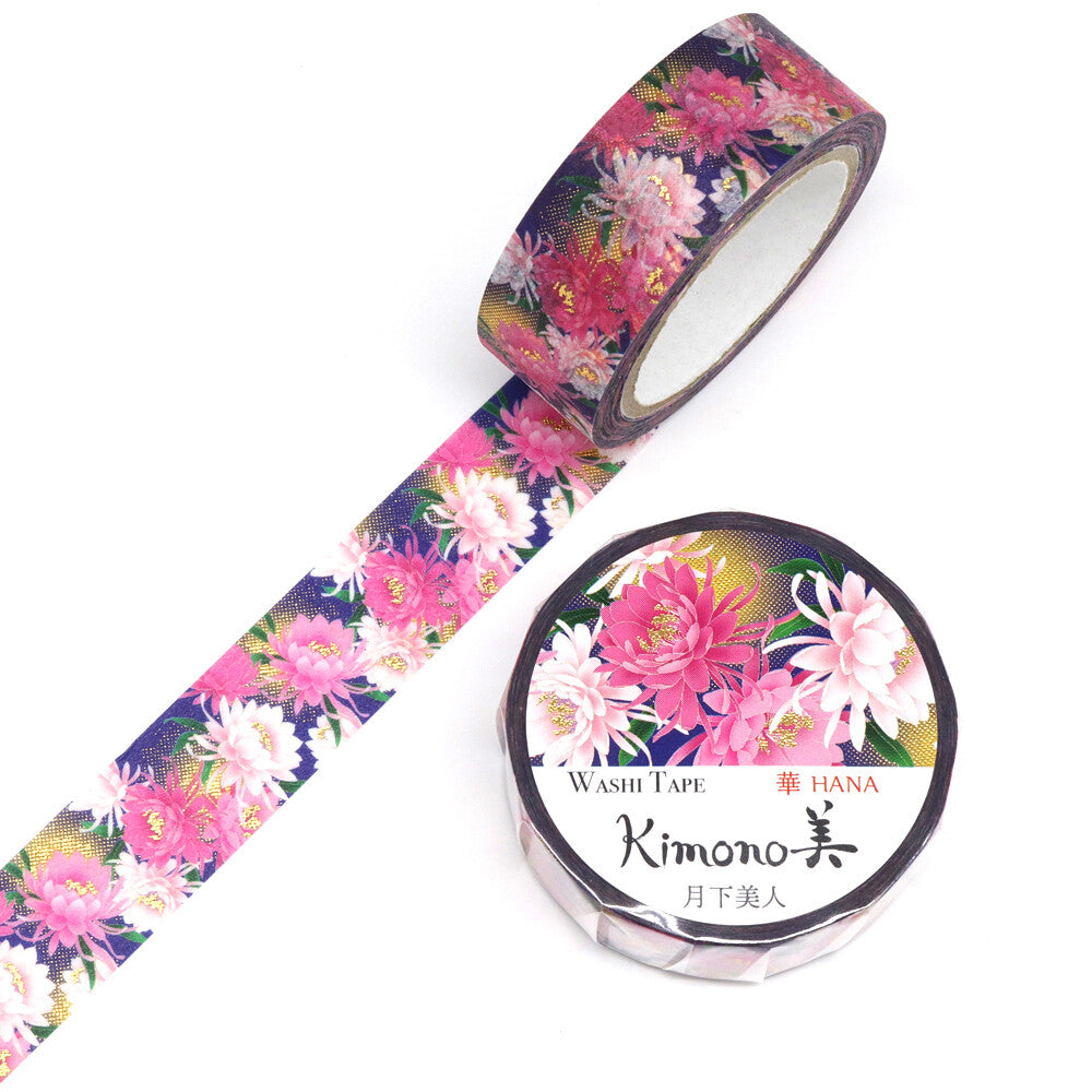 Kamiiso Kimono Masking Tape - Queen Of The Night