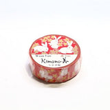 Kimono Washi Tape - Rabbit Cherry