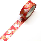 Kimono Washi Tape - Rabbit Cherry