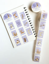 Whimsy Whimsical Stamp Washi Tape -  Stardust Critter