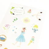Kamiiso Sansyo x Miki Tamura Sticker: Summer
