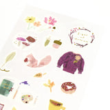 Kamiiso Sansyo x Miki Tamura Sticker - Autumn