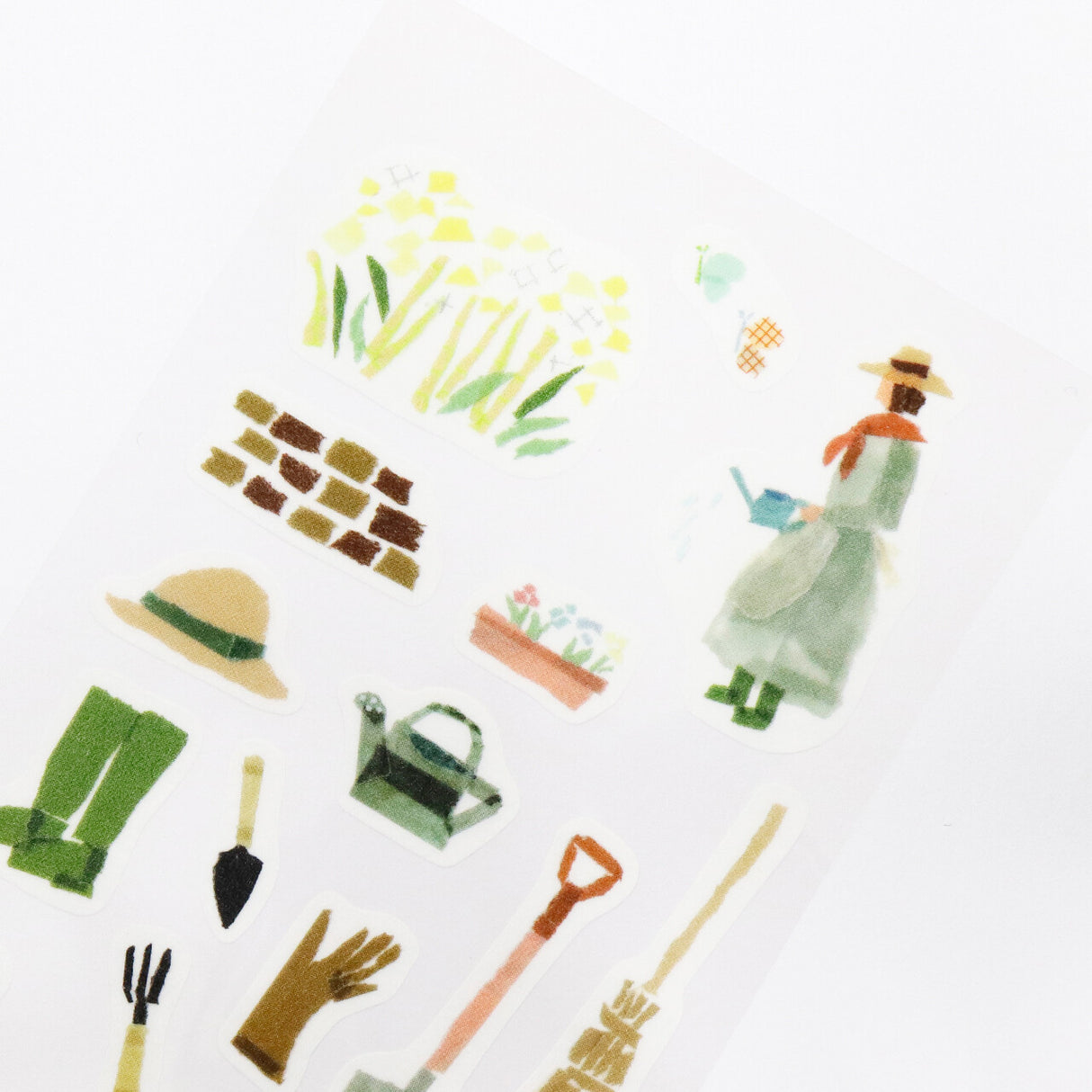 Kamiiso Sansyo x Miki Tamura Sticker - Garden Time