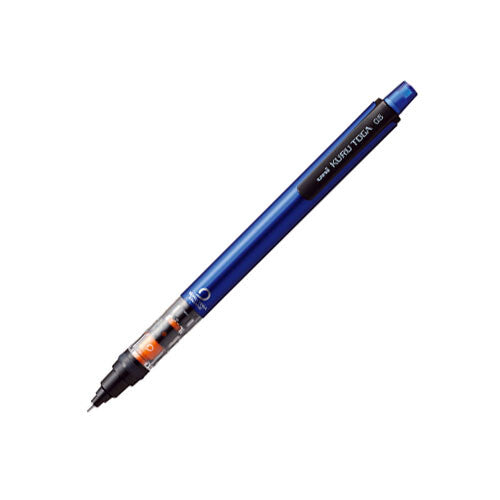 Uni Kuru Toga Pipe Slide 0.5mm (Blue)