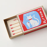 Furukawashiko Matchbox Memo - Cafe White Cat