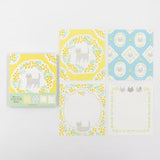 Furukawashiko Memo Pad - Cat & Mimosa