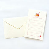 Furukawashiko Mini Letter Set - Pudding