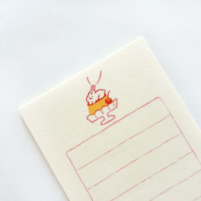 Furukawashiko Mini Letter Set - Pudding