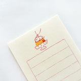 Furukawashiko Mini Letter Set - Pudding