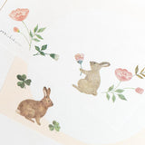 NB Co., Ltd. Washi Memo Pad - Michikusa (Pétal)