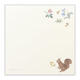 NB Co., Ltd. Washi Memo Pad - Michikusa (Noix)