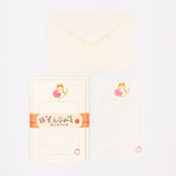 Furukawashiko Mini Letter Set - Cat & Apple