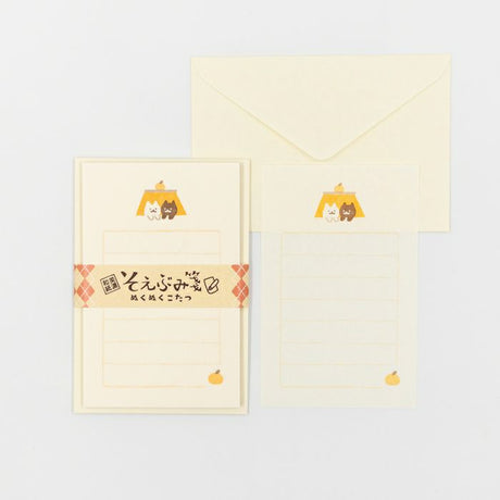 Furukawashiko Mini Letter Set - Cozy Kotatsu