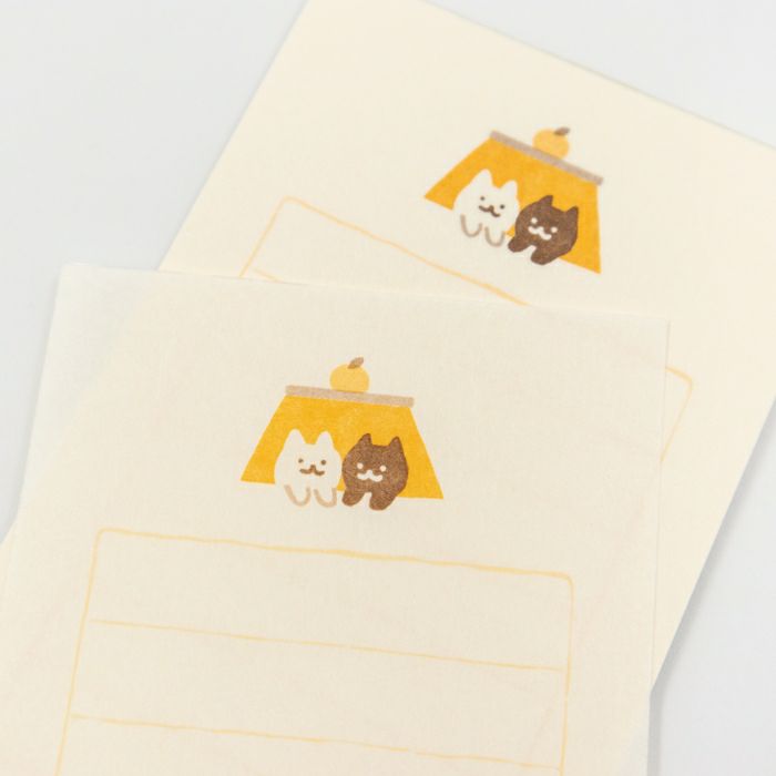 Furukawashiko Mini Letter Set - Cozy Kotatsu