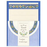 NB Co., Ltd. Mini Letter Set - Tyrol Bloom