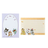 Mofusand x Sanrio Characters Mini Memo Pad