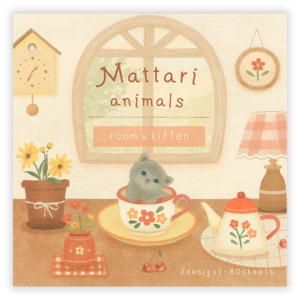 NB Co., Ltd. Memo Pad - Room x Kitten