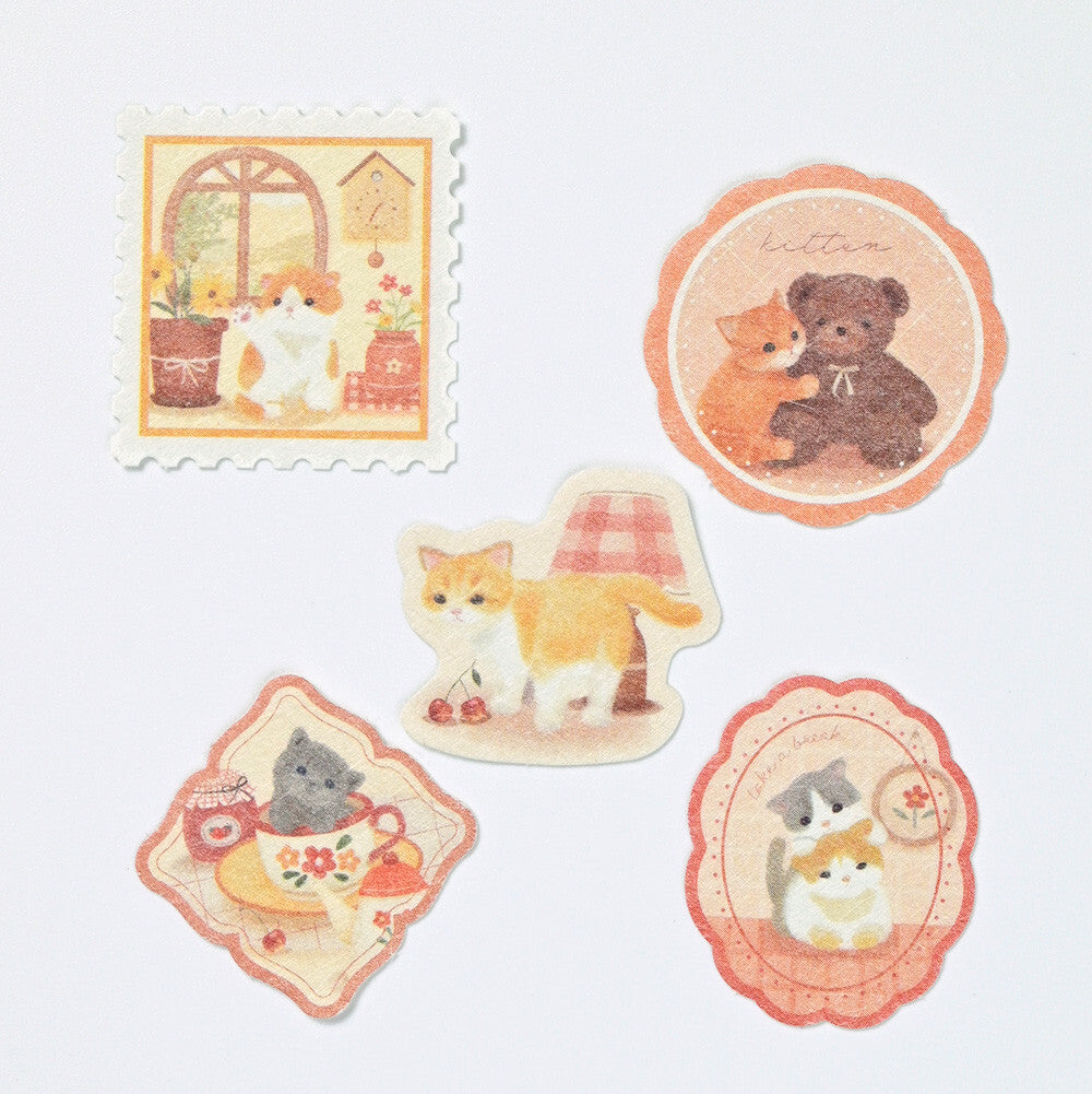 NB Co., Ltd. Flake Seal - room x kitten