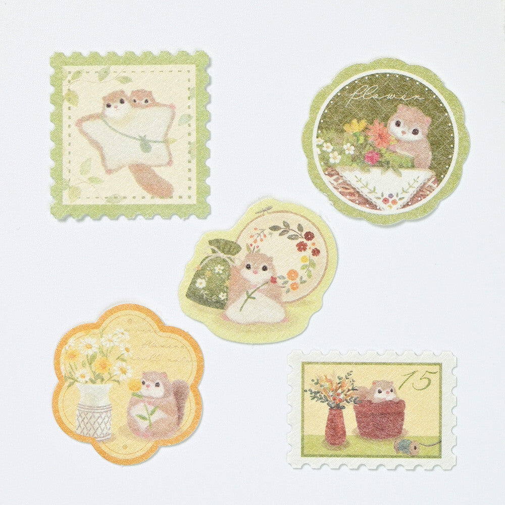NB Co., Ltd. Flake Seal - flower x momonga