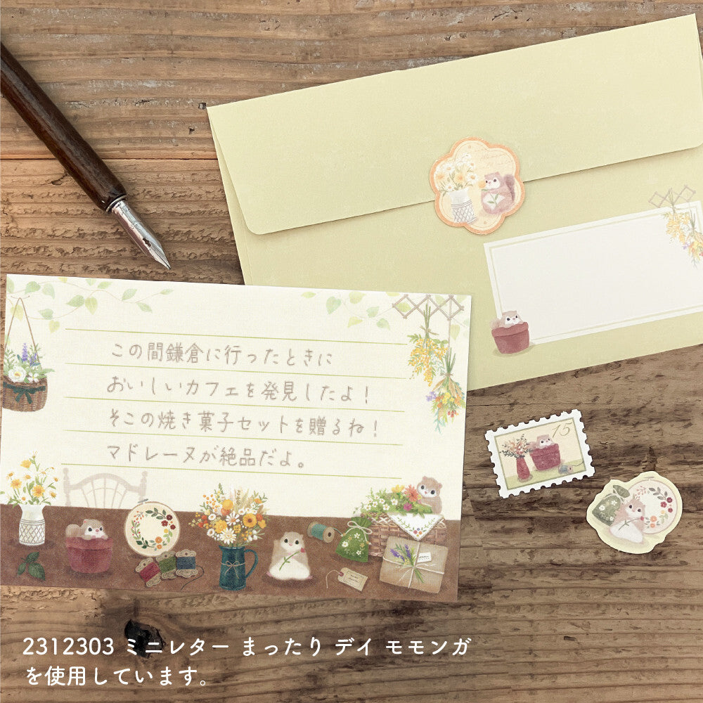 NB Co., Ltd. Flake Seal - flower x momonga