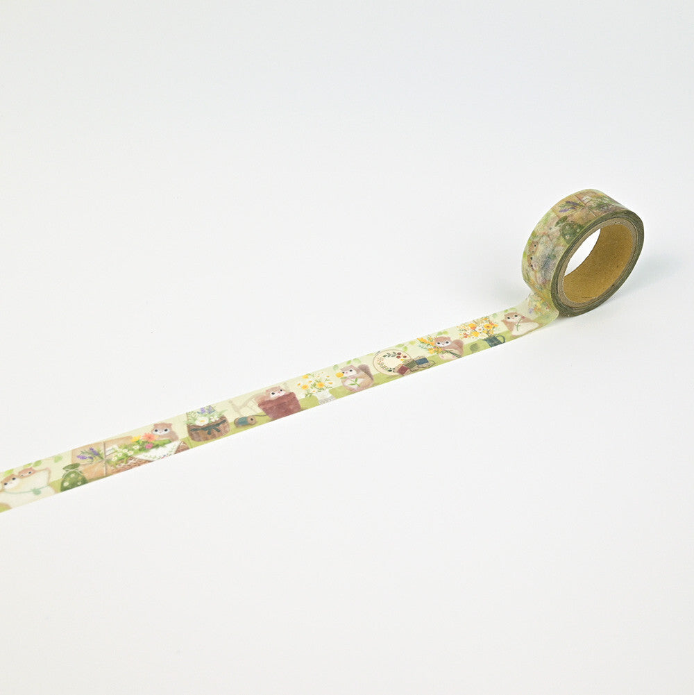 NB Co., Ltd. - Washi Tape - flower x momonga