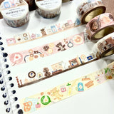 Papier Platz x Nakauchi Waka Washi Tape - Dog