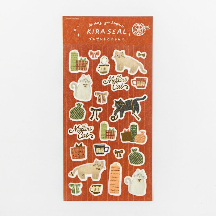 Furukawashiko  Sticker Sheet - Mellow Cat