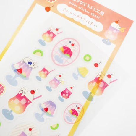 Furukawashiko Sticker Sheet - Soda Kitten