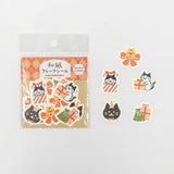 Furukawashiko Flake Seal - Cats & Presents