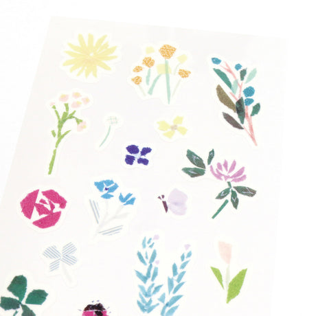 Kamiiso Sansyo x Miki Tamura Sticker: Wild Flowers