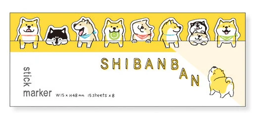 Mind Wave Sticky Notes Stick Markers: Shibanban