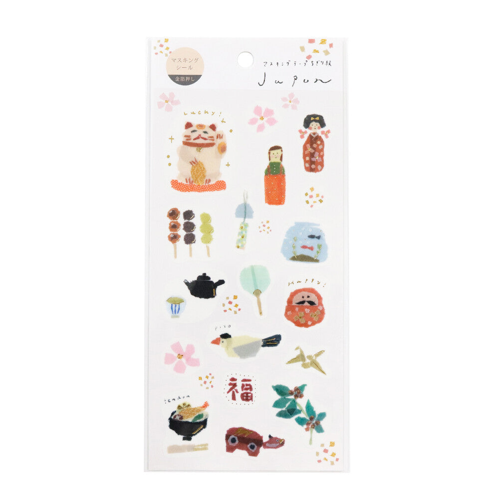 Kamiiso Sansyo x Miki Tamura Sticker: Japon