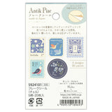 NB Co., Ltd. Stickers - Antique Blue