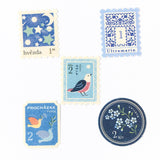 NB Co., Ltd. Stickers - Antique Blue