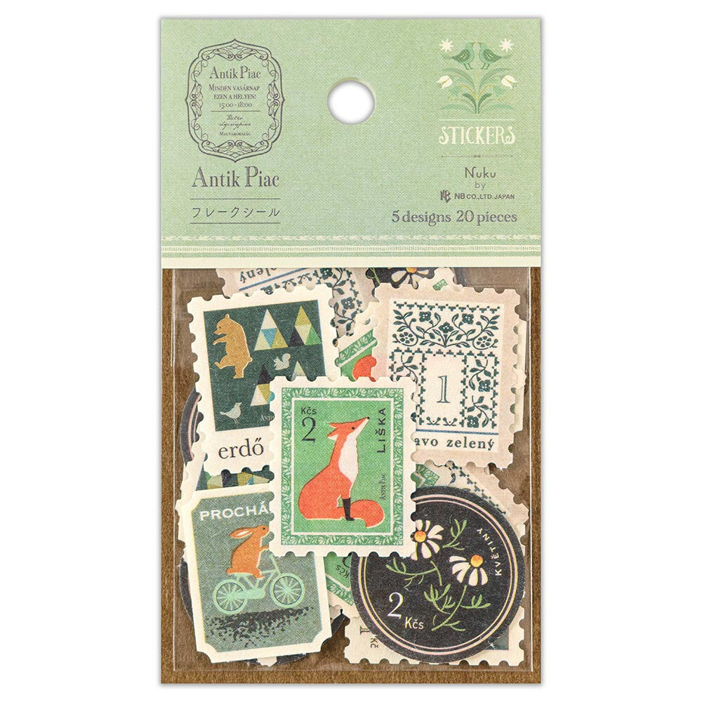 NB Co., Ltd. Stickers - Antique Verde
