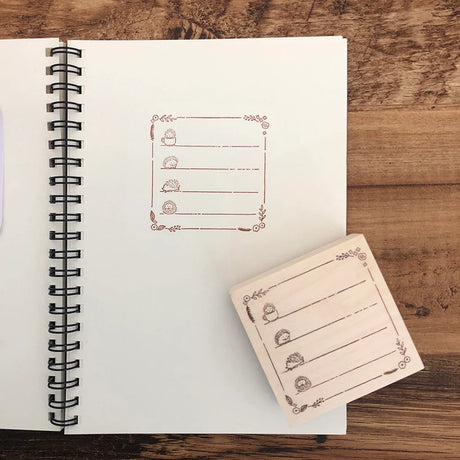 BEVERLY - Hedgehog Stamp