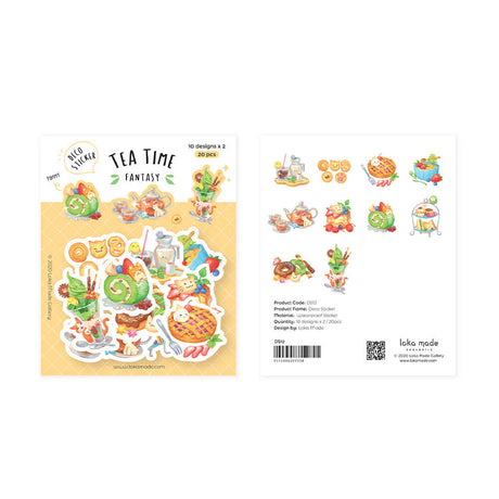 Loka Made Deco Sticker - Tea Time Fantasy