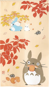Závěs - Totoro Noren - Minorinoaki 実りの秋