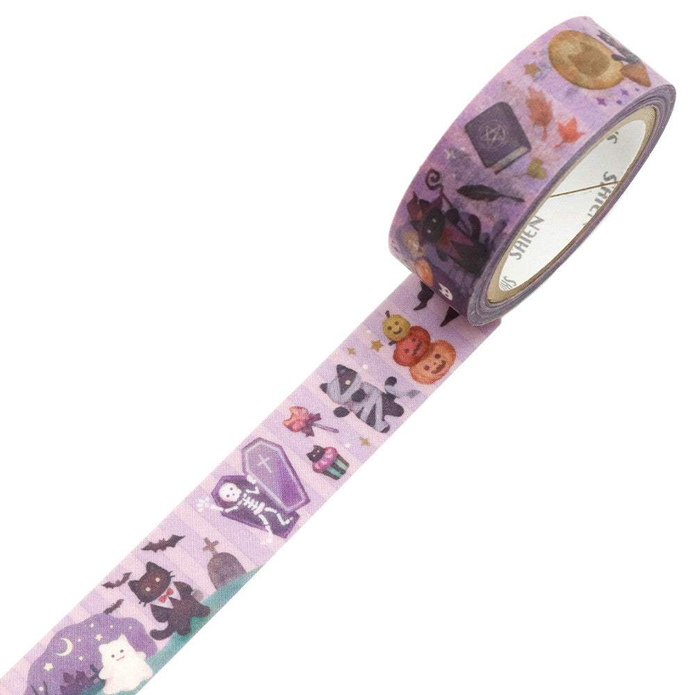 SAIEN Masking Tape - Halloween Cat